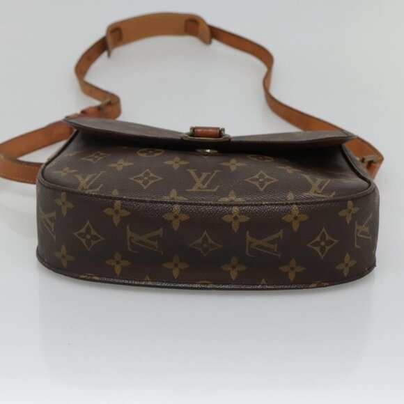 LOUIS VUITTON Monogram Saint Cloud GM Shoulder Bag M51242 LV Auth 115277 - Picture 7 of 16
